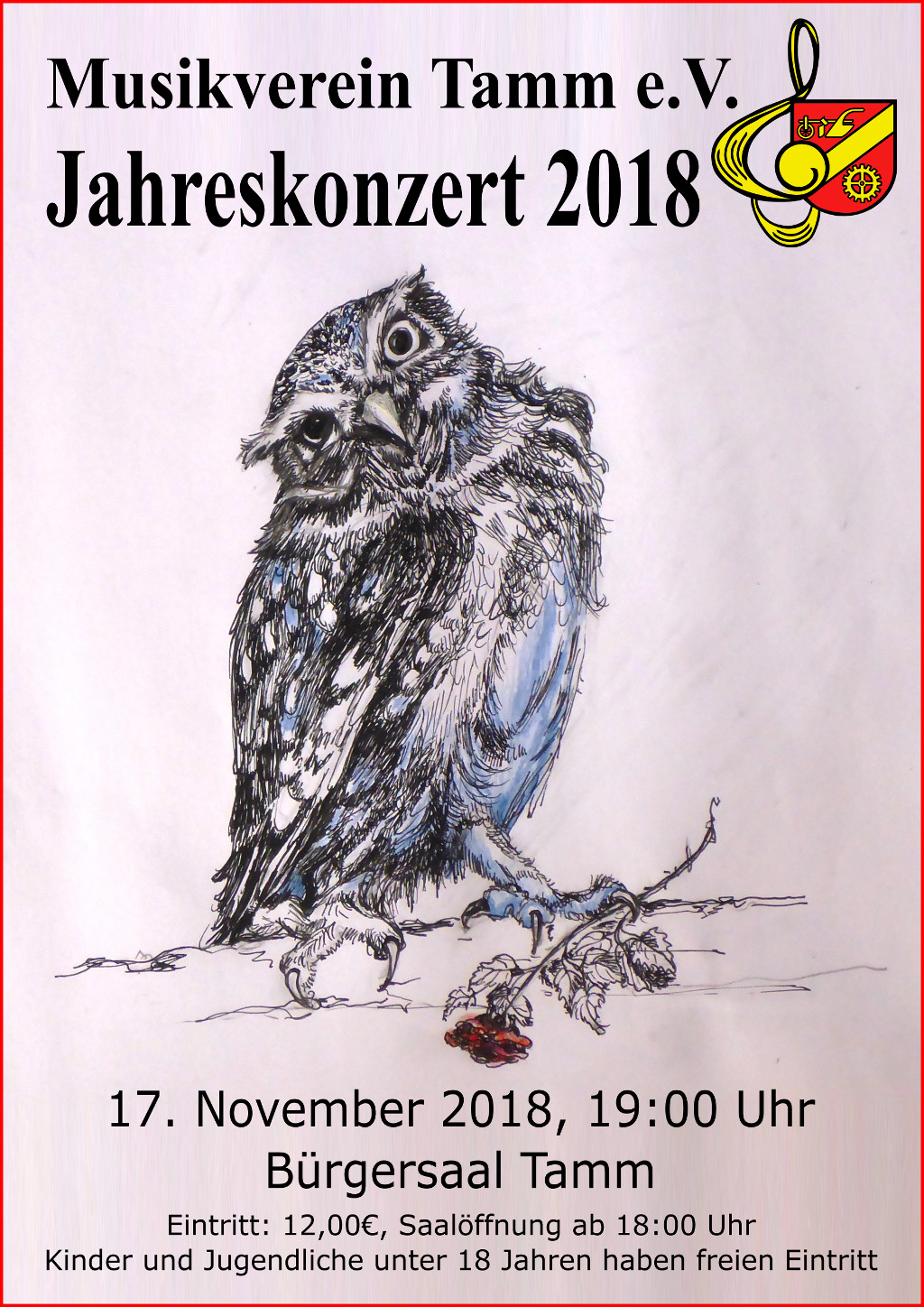 Plakat Jahreskonzert 2018