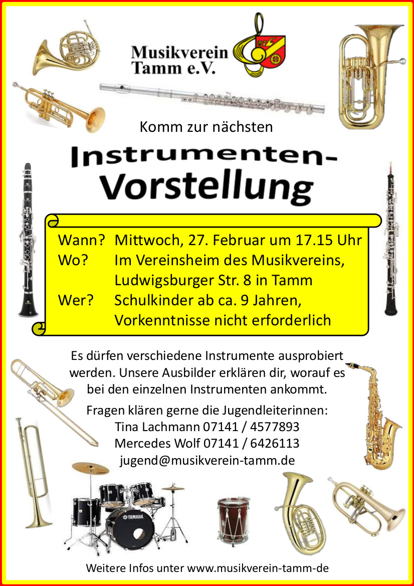 20190104 Jugend Flyer Instrumentenvorstellung