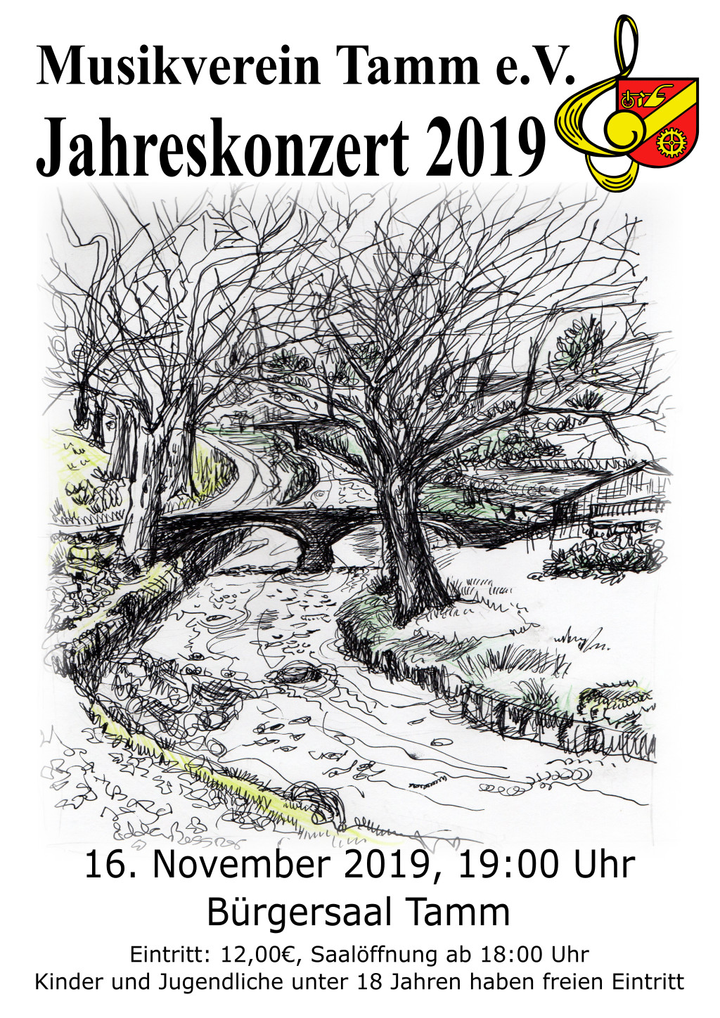 20191029 Jahreskonzert Plakat