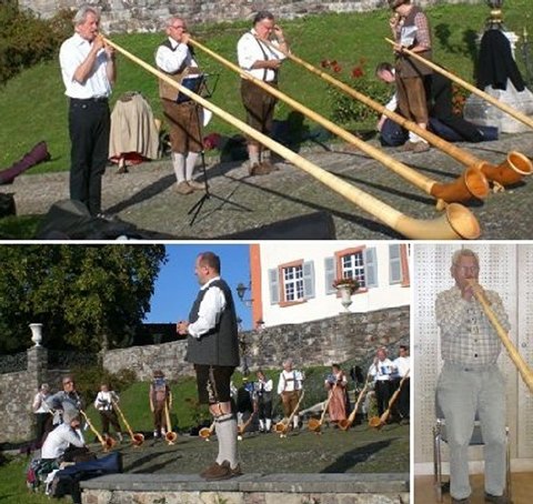 Alphörner beim BDB-Kurs 2011