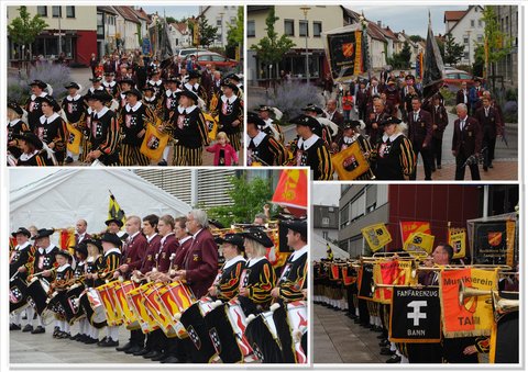 Standartenweihe auf dem Festplatz