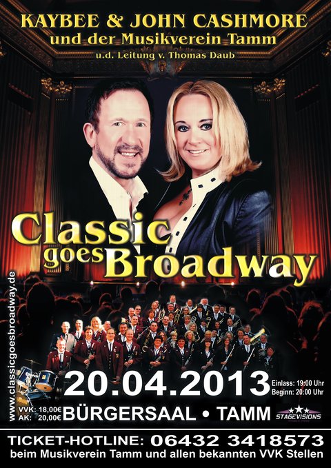 Plakat Classic goes Broadway