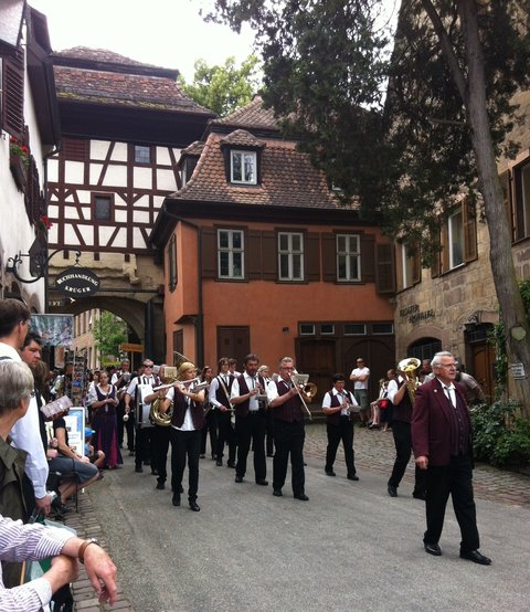 Das Orchester beim Klosterfest Maulbronn 2013