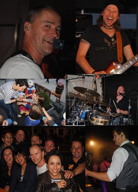 Die Band Ikarus beim Musikfest 2013