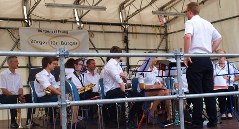 Jugendkapelle beim Backhausfest 2013