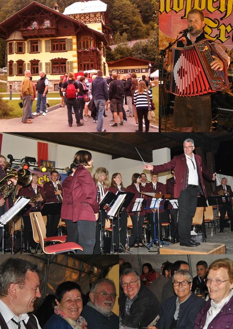 Ausflug des Orchesters nach Flirsch