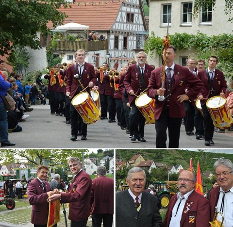 Umzug beim Winzerfest in Besigheim