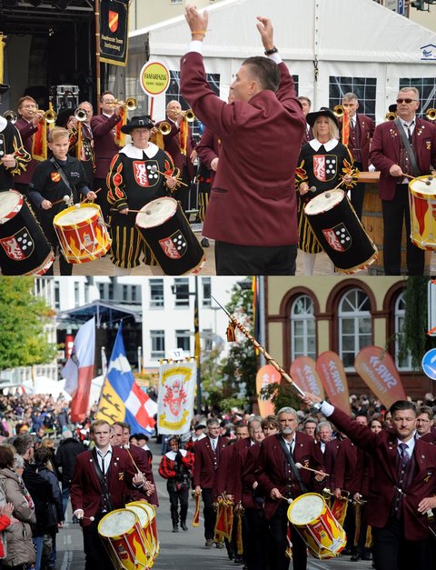 Bilder vom deutschen Weinlesefest