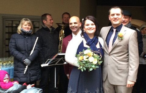 Unser Hochzeitspaar Kerstin und Christoph