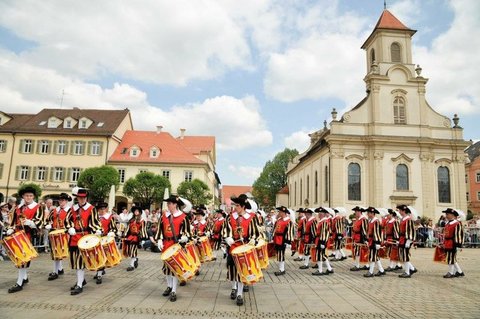 Pferdemarktumzug in Ludwigsburg