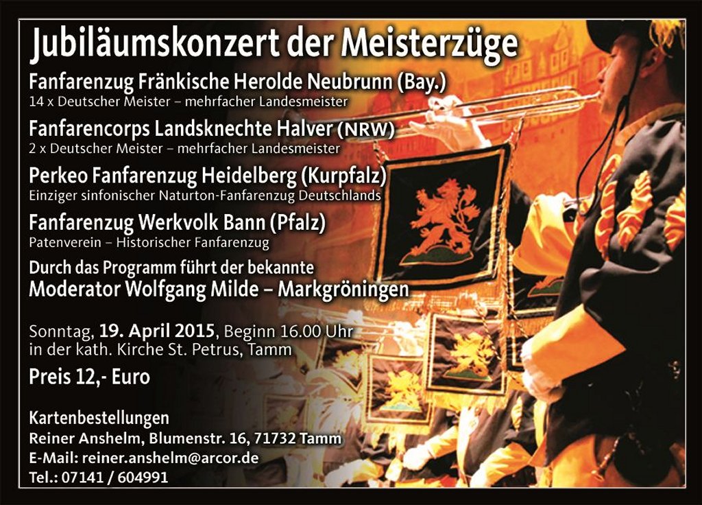 Plakat Kirchenkonzert 2015