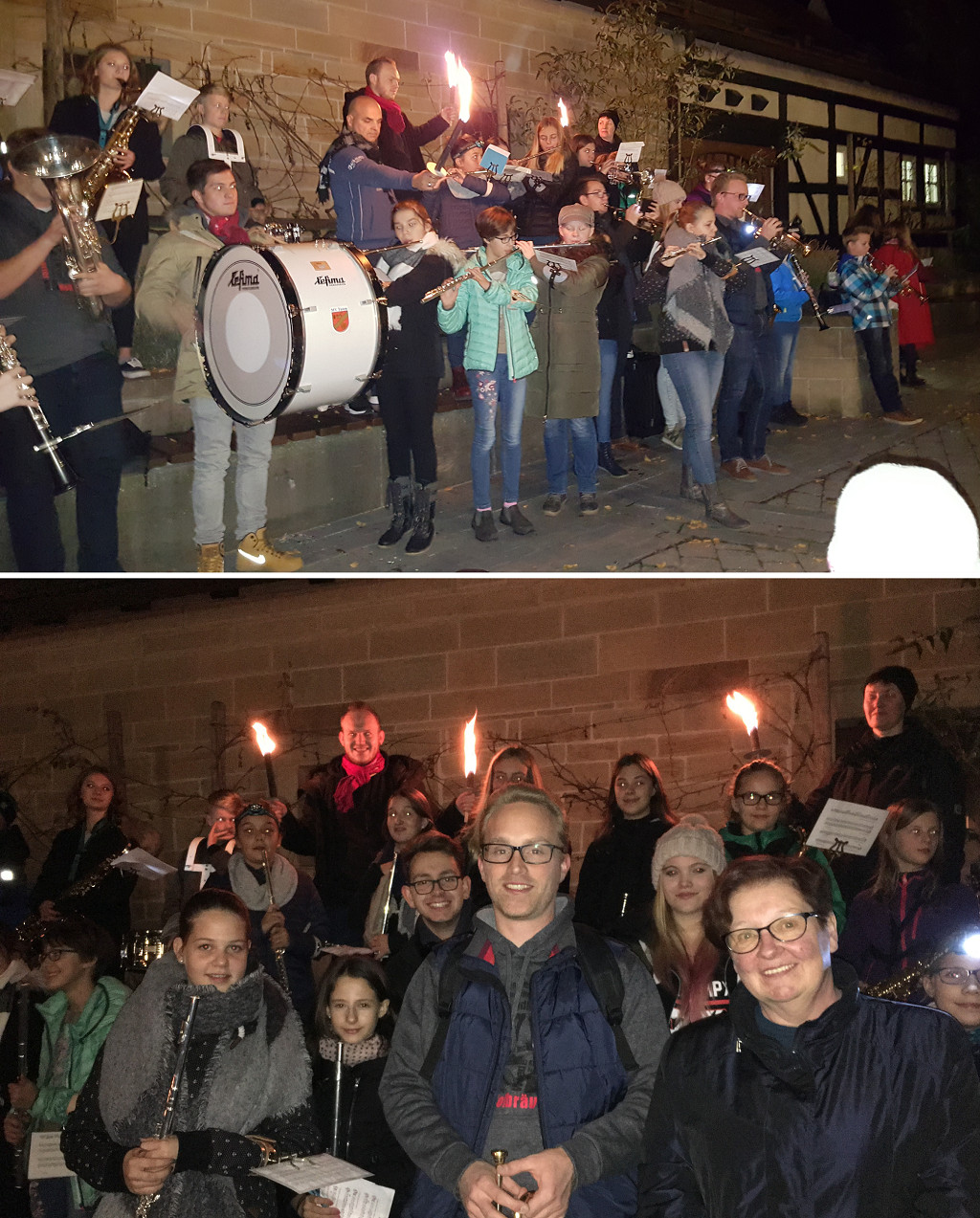 Jugend beim St. Martingsumzug