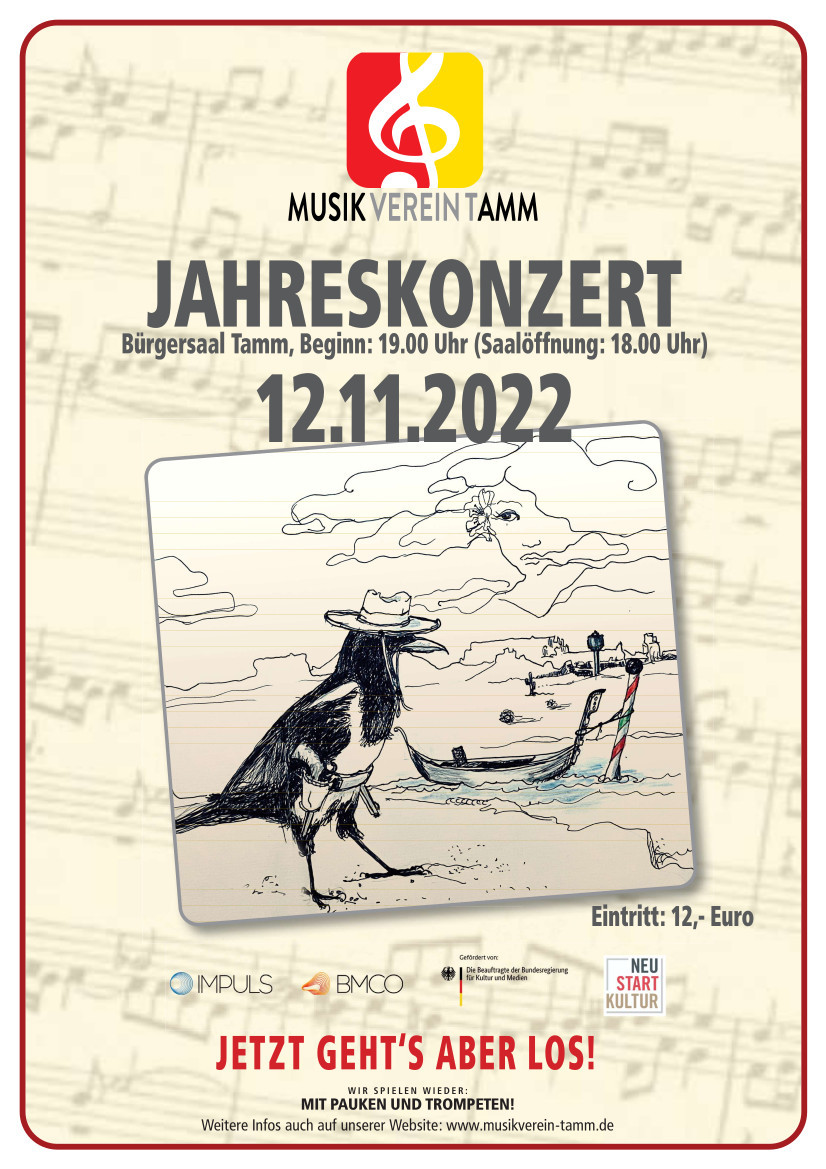 Plakat Jahreskonzert 2022